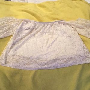 Boutique off the shoulder top